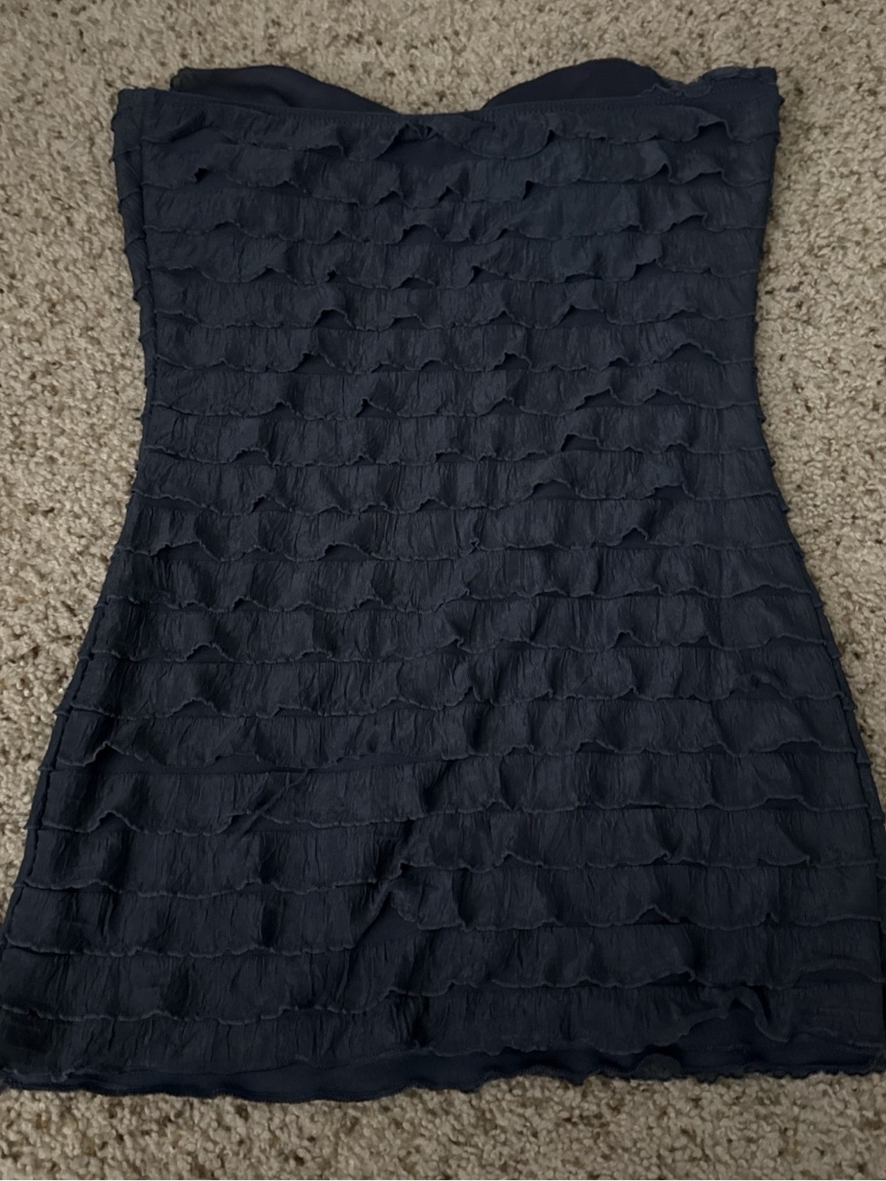 Strapless Ruffle Shirt - Picture 3 of 3